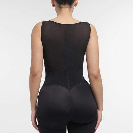 Wholesale U-Shaped Chest Support Waist Control Peach Butt Post Surgery Full Body Shapewear.