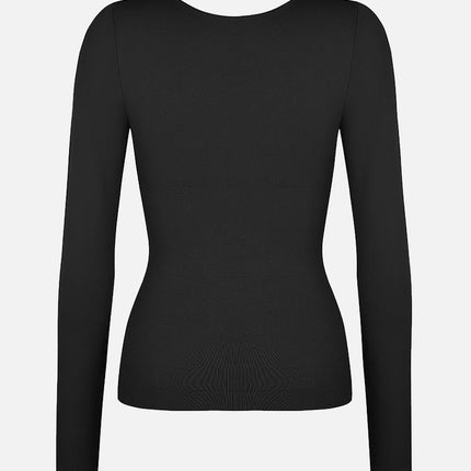 Wholesale Seamless Diamond Neck Bust Support Waist and Tummy Control Shaping Top.