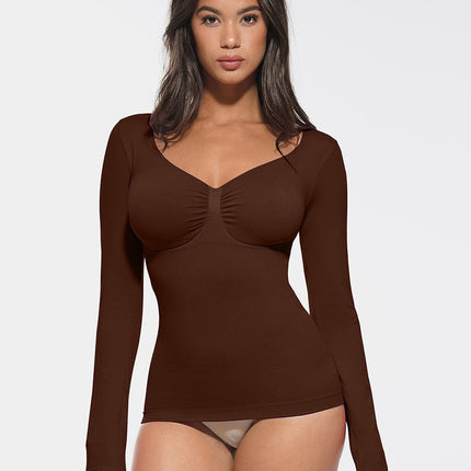 Body Hub Body Hub Seamless Diamond Neck Bust Support Waist and Tummy Control Sha