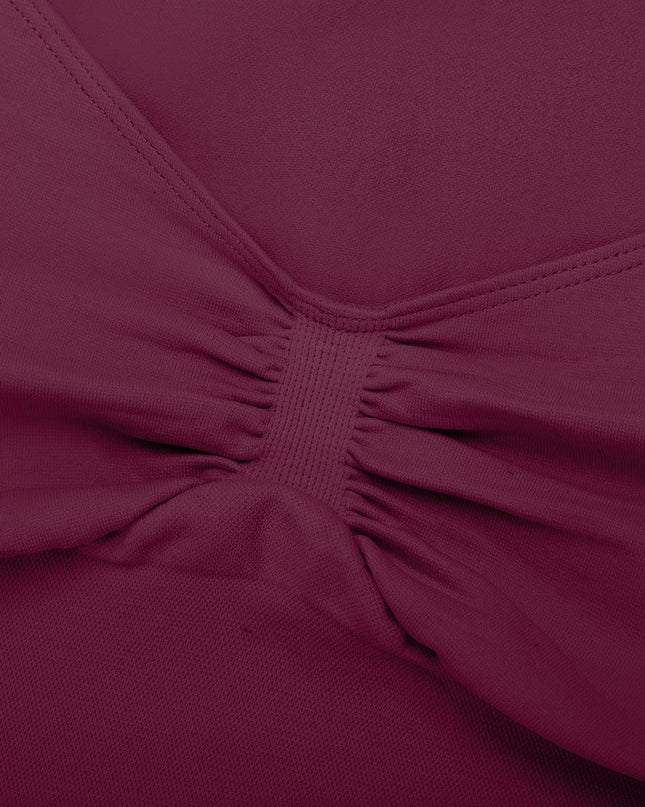 Seamless Diamond Neck Bust Support Waist and Tummy Control Shaping Top