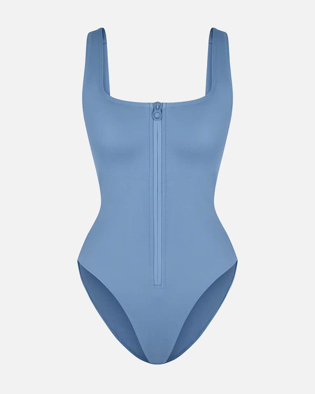 Shaping Waist Tummy Control Panty One Piece Swimsuit