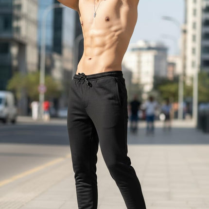 Body Hub Ushopwedrop Men's Joggers Bottoms UK Cotton Fleece Tracksuit Bottoms wi