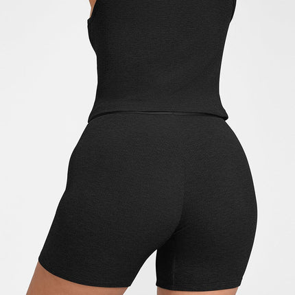 Wholesale Rayon Ribbed Wide Strap Scoop Neck Tank Top Breathable.