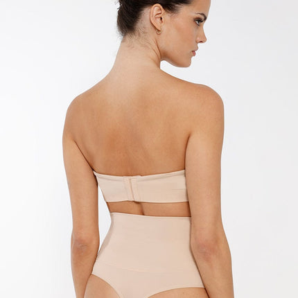 Wholesale Seamless Strapless Wireless Breast Support Bra with Removable Cup Pad.