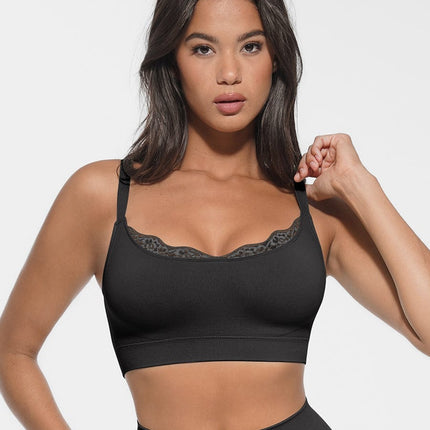 Wholesale Seamless Scoop Smooth Back Fat Bralettes Bras.
