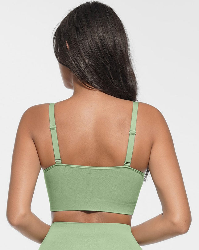 Wholesale Seamless Scoop Smooth Back Fat Bralettes Bras.