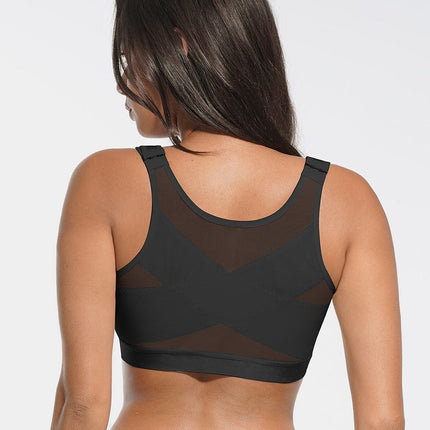 Wholesale Full Coverage Wireless No Padding Smooth Back & Side Support Post-Surgery Bra.