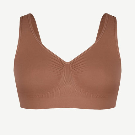 Wholesale Seamless Shaping Bust Support Wider Back Bra.