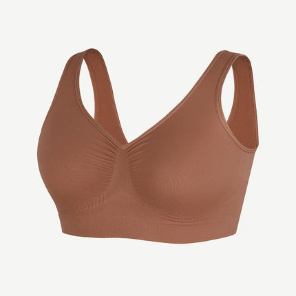 Wholesale Seamless Shaping Bust Support Wider Back Bra.