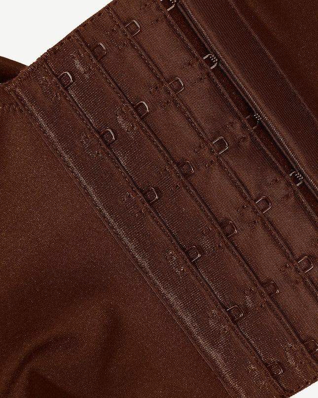 Wholesale Brown Underwire Push-Up Sculpting Uplift Hide Back Fat Full Coverage Bra.