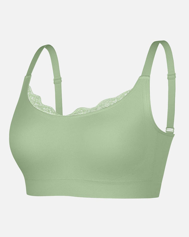 Wholesale Seamless Scoop Smooth Back Fat Bralettes Bras.