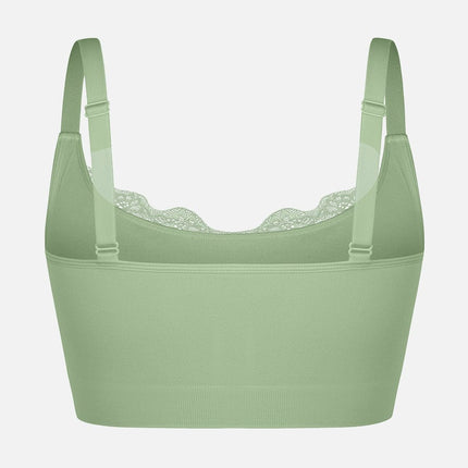 Wholesale Seamless Scoop Smooth Back Fat Bralettes Bras.