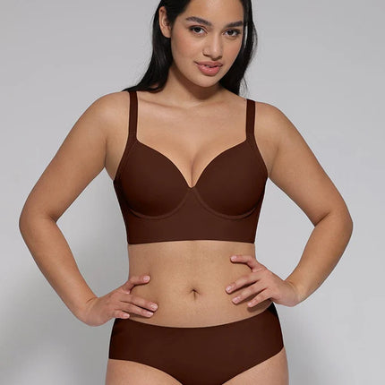 Body Hub Full Cup Shapewear Bra – Back Fat Coverage & Upper Body Shaping