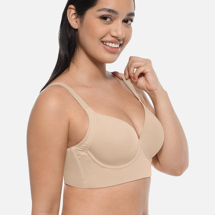 Wholesale Skin Underwire Push-Up Sculpting Uplift Hide Back Fat Full Coverage Bra.