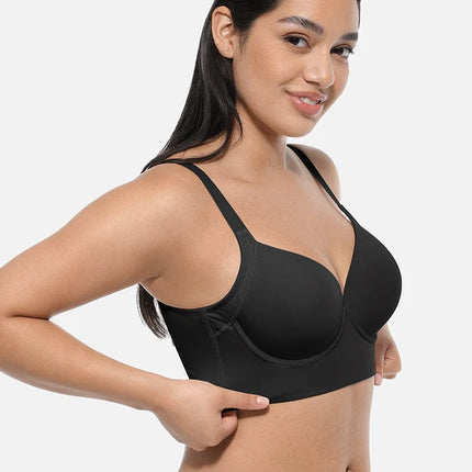 Body Hub Full Back Coverage Shaping Bra – Posture Correction & Natural Push-Up Support