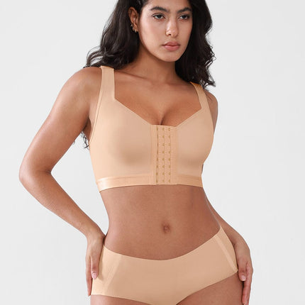 Wholesale Post Surgery Bra Front Closure Compression Mastectomy Bra.