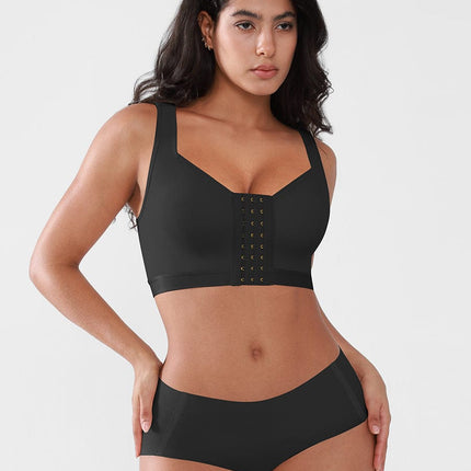 Wholesale Post Surgery Bra Front Closure Compression Mastectomy Bra.