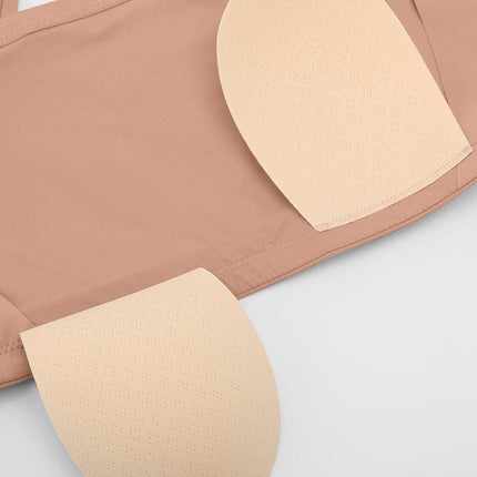 Strapless Anti Slip Bandeau Bra Fixed Molded Cups FeelSoft Fabric Nipple Coverage.