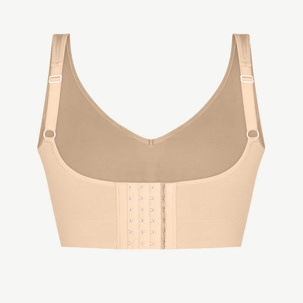 Wholesale Seamless Breast Support Back Fat Reduction Inner Bra With Removable cups