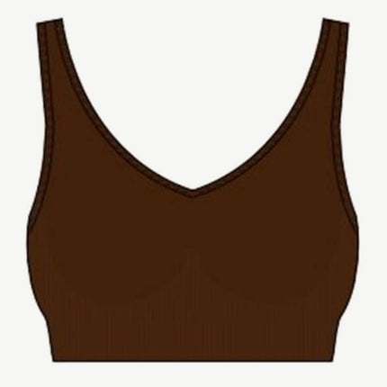Wholesale Seamless Breast Support Back Fat Reduction Inner Bra With Removable cups