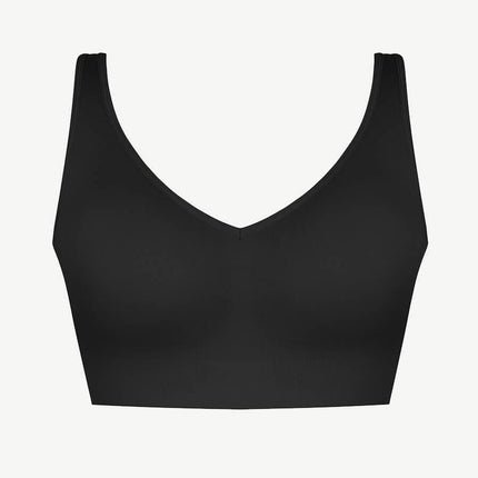 Wholesale Seamless Breast Support Back Fat Reduction Inner Bra With Removable cups