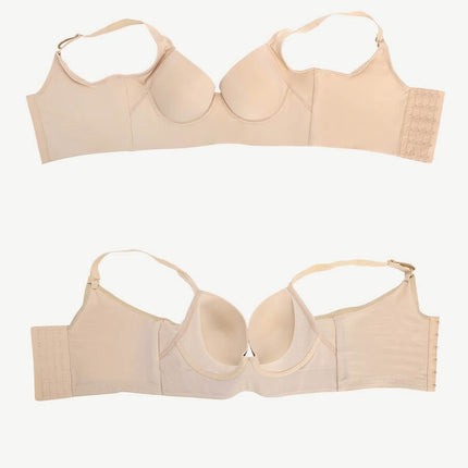 Wholesale Skin Underwire Push-Up Sculpting Uplift Hide Back Fat Full Coverage Bra.
