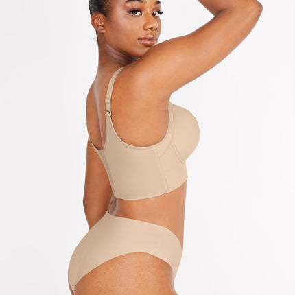 Wholesale Skin Underwire Push-Up Sculpting Uplift Hide Back Fat Full Coverage Bra.