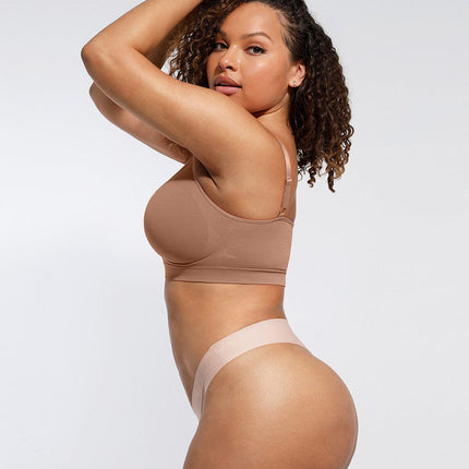 Wholesale Seamless Shaping Bra with Adjustable Shoulder Straps