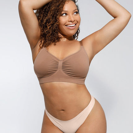 Wholesale Seamless Shaping Bra with Adjustable Shoulder Straps