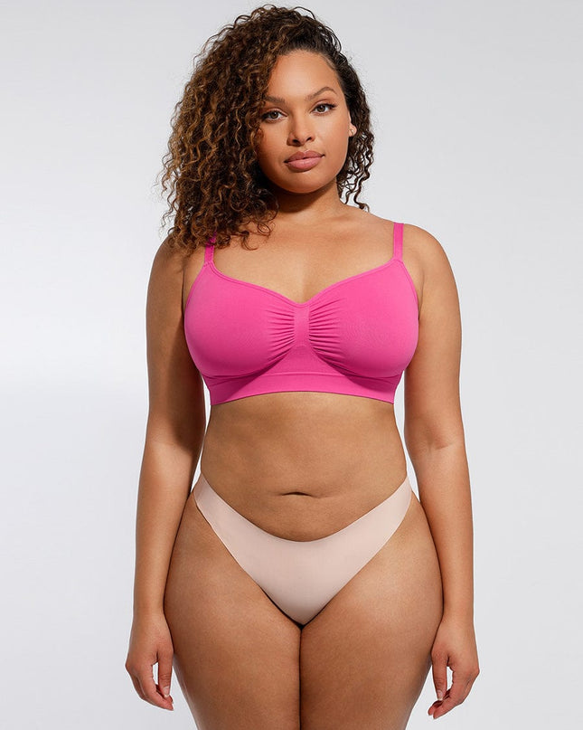 Wholesale Seamless Shaping Bra with Adjustable Shoulder Straps