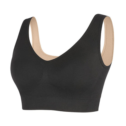 Wholesale Reversible Wireless Comfort Bust Support Shaper Bra with Removable Cups