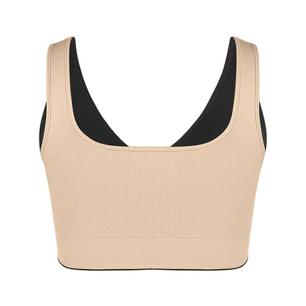 Wholesale Reversible Wireless Comfort Bust Support Shaper Bra with Removable Cups