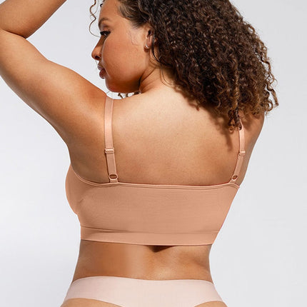 Wireless Supportive Shaping Bra with Adjustable Straps