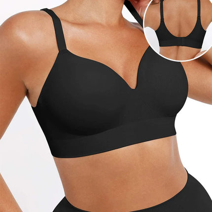 Seamless Wireless Bust Support Shapewear Bra