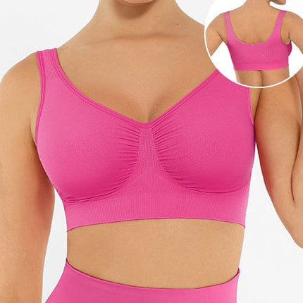 Wholesale Seamless Shaping Bust Support Wider Back Bra.