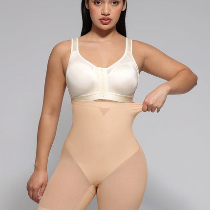 Wholesale High-Waisted Butt Lift & Slimming Mid-Thigh Shaper Shorts.