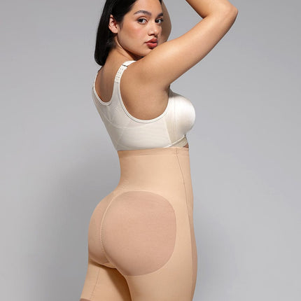 Wholesale High-Waisted Butt Lift & Slimming Mid-Thigh Shaper Shorts.