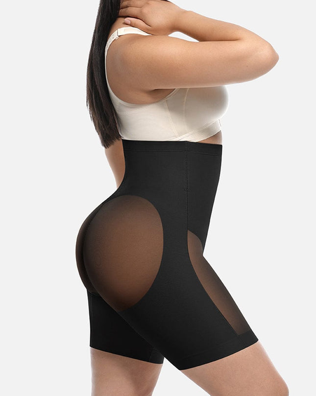Wholesale High-Waisted Butt Lift & Slimming Mid-Thigh Shaper Shorts.