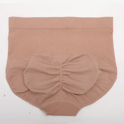 Wholesale Seamless High-Waist Tummy Control Antibacterial Peach Hip Brief
