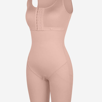 Wholesale Post-Operative Breast-Covering Side-Zip Body Shaper
