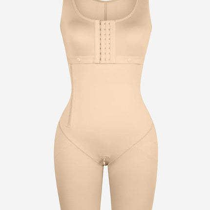 Wholesale Post-Operative Breast-Covering Side-Zip Body Shaper