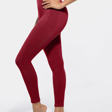 Wholesale High Waisted Slim Fit Anti Slip Shaping Leggings.