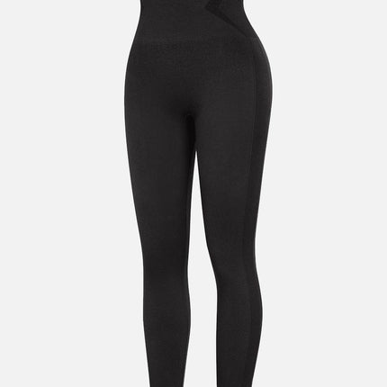 Wholesale High Waisted Slim Fit Anti Slip Shaping Leggings.