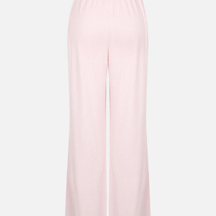Wholesale Rayon Ribbed Wide Leg Lounge Pants.
