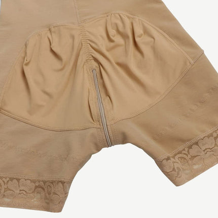 Wholesale Big Size Lace Trim Postoperative Full Body Shaper