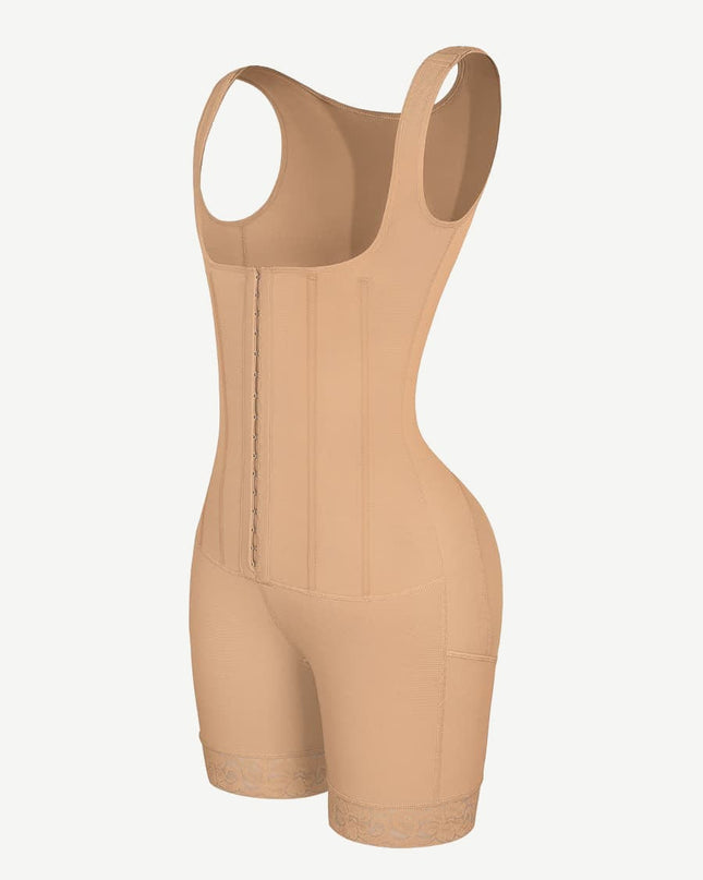 Wholesale Conpression Steel Boned Shapewear For Women Tummy Trimmer Control