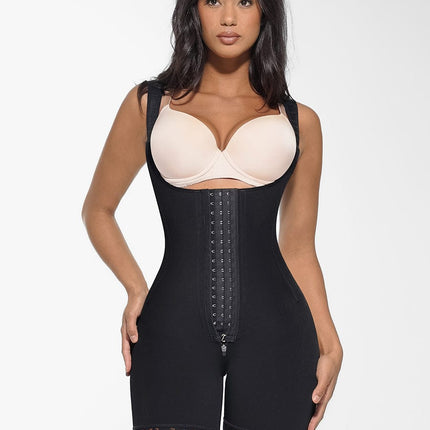 Wholesale Post-Surgery U-Shaped Chest Support 7 Steel Bones Body Shapewear.