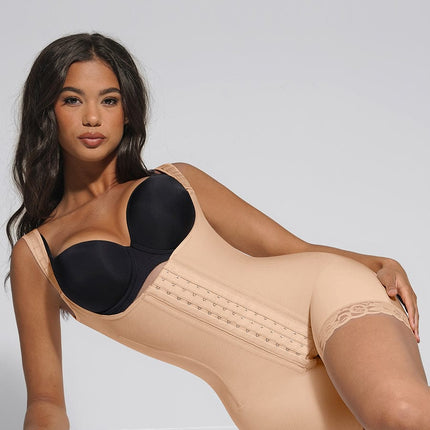 Wholesale Post-Surgery U-Shaped Chest Support 7 Steel Bones Body Shapewear.