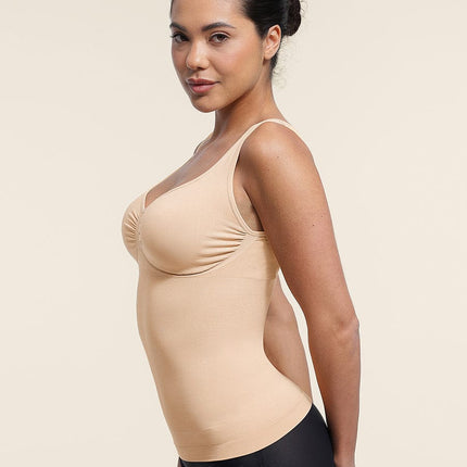 Wholesale Seamless Bust Support Waist & Abdomen Control Shape Tank Top.