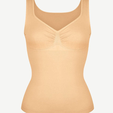 Wholesale Seamless Bust Support Waist & Abdomen Control Shape Tank Top.